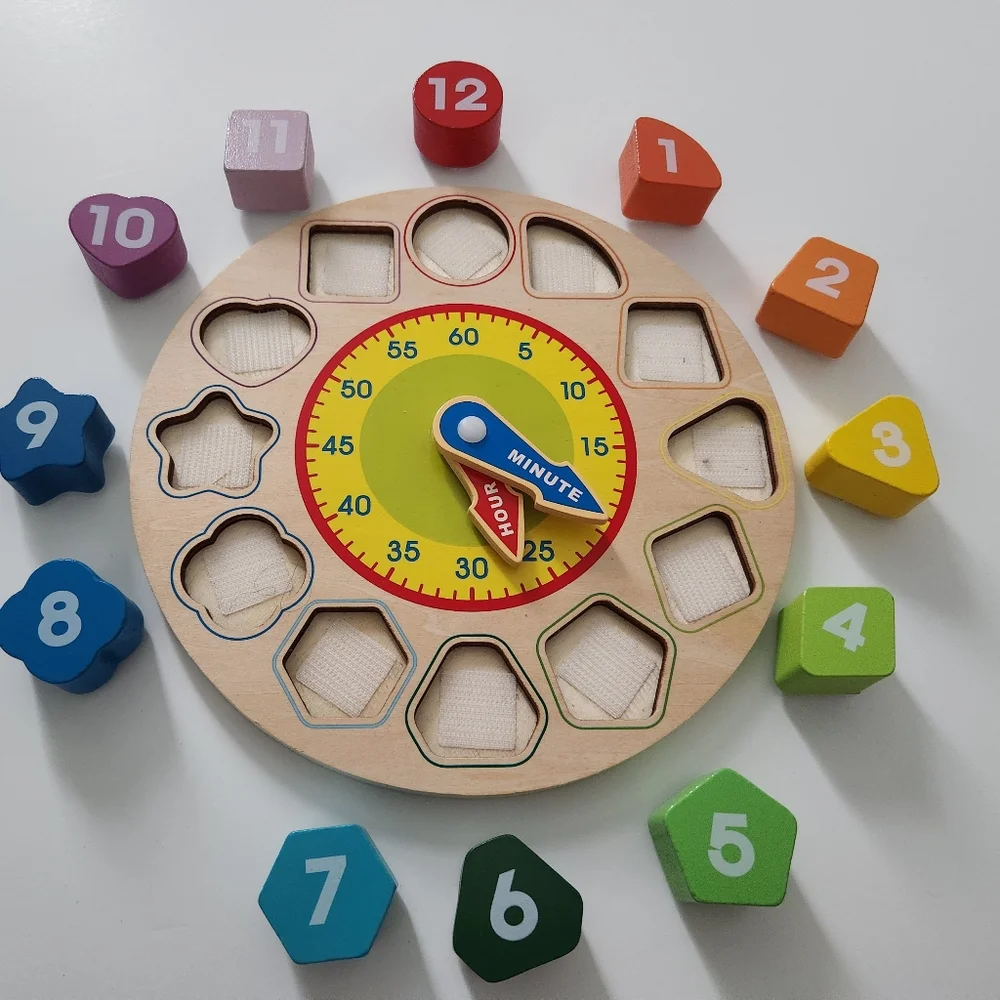 Melissa‎ & Doug, Cocomelon, Clock Baby Toddler Puzzle Bundle - 3 Puzzles